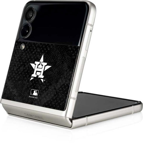 MLB Houston Astros Dark Wash Galaxy Z Flip4 5G Skin