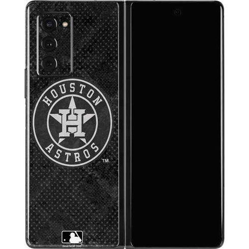 MLB Houston Astros Dark Wash Galaxy Z Fold2 5G Skin