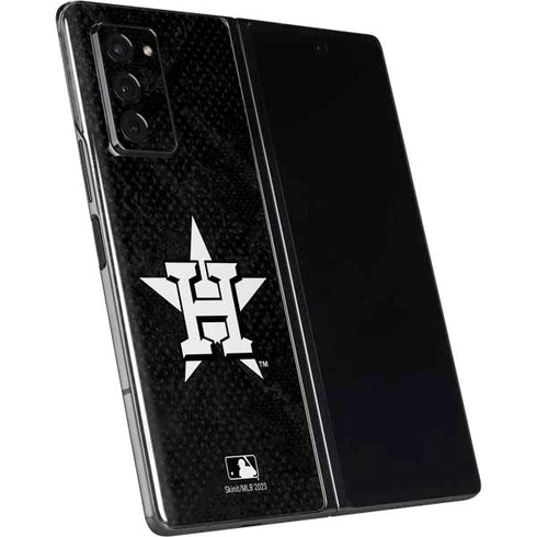 MLB Houston Astros Dark Wash Galaxy Z Fold2 5G Skin