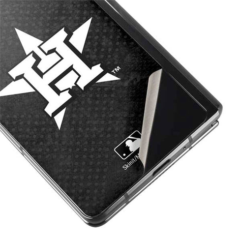 MLB Houston Astros Dark Wash Galaxy Z Fold2 5G Skin