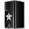 MLB Houston Astros Dark Wash Galaxy Z Fold4 5G Clear Case