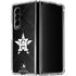 MLB Houston Astros Dark Wash Galaxy Z Fold4 5G Clear Case