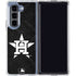 MLB Houston Astros Dark Wash Galaxy Z Fold5 5G Clear Case