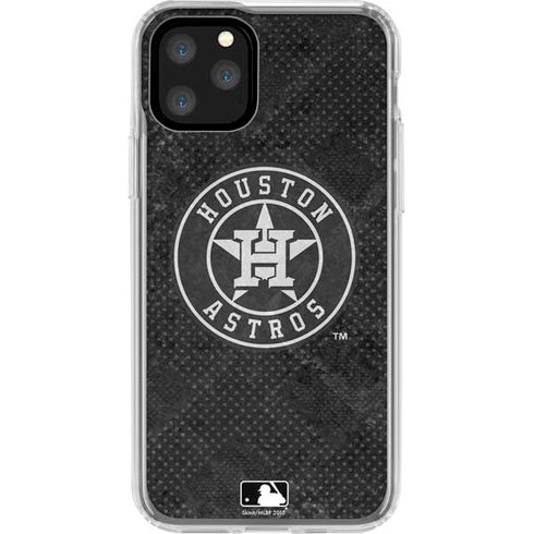 MLB Houston Astros Dark Wash iPhone 11 Pro Clear Case