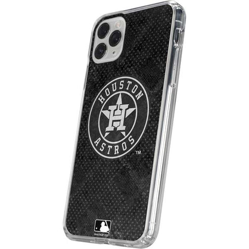 MLB Houston Astros Dark Wash iPhone 11 Pro Clear Case