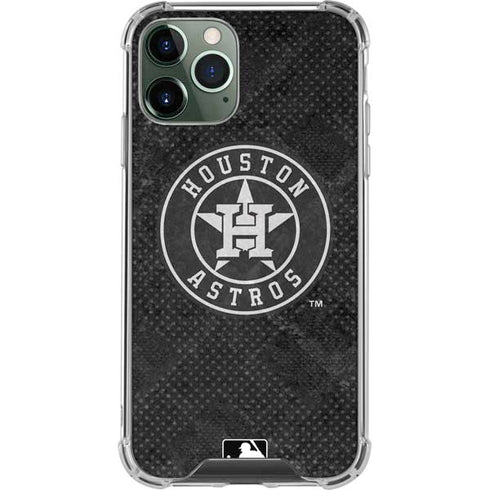 MLB Houston Astros Dark Wash iPhone 11 Pro Max Clear Case