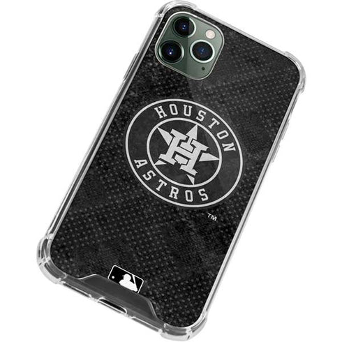 MLB Houston Astros Dark Wash iPhone 11 Pro Max Clear Case