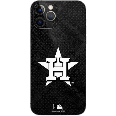 MLB Houston Astros Dark Wash iPhone 12 Pro Skin