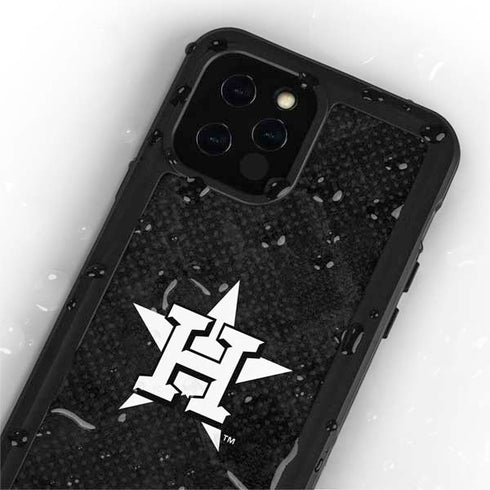 MLB Houston Astros Dark Wash iPhone 12 Pro Waterproof Case