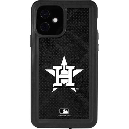 MLB Houston Astros Dark Wash iPhone 12 Waterproof Case
