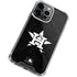MLB Houston Astros Dark Wash iPhone 14 Pro Clear Case