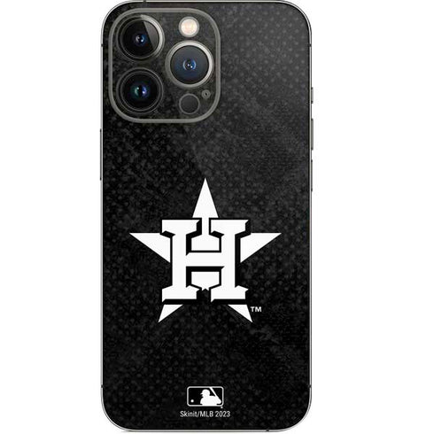 MLB Houston Astros Dark Wash iPhone 14 Pro Skin