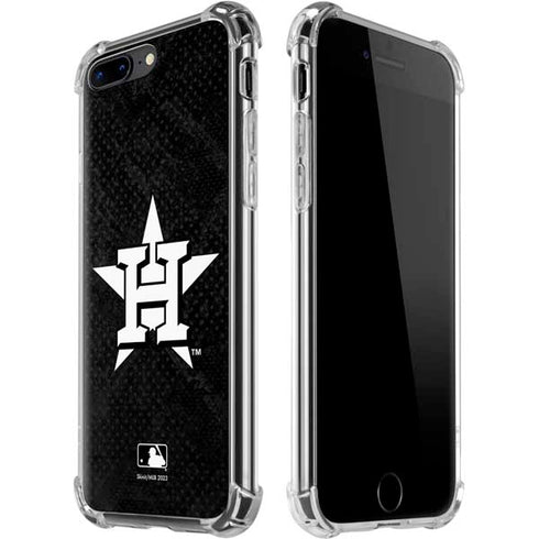 MLB Houston Astros Dark Wash iPhone 7/8 Plus Clear Case