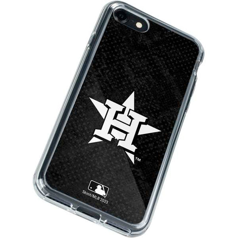 MLB Houston Astros Dark Wash iPhone SE (2nd & 3rd Gen) Clear Case