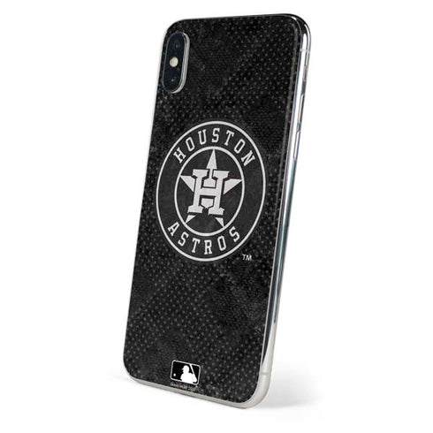 MLB Houston Astros Dark Wash iPhone X Skin