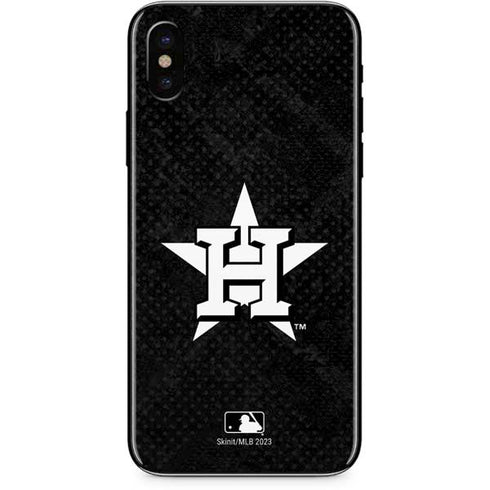 MLB Houston Astros Dark Wash iPhone X Skin