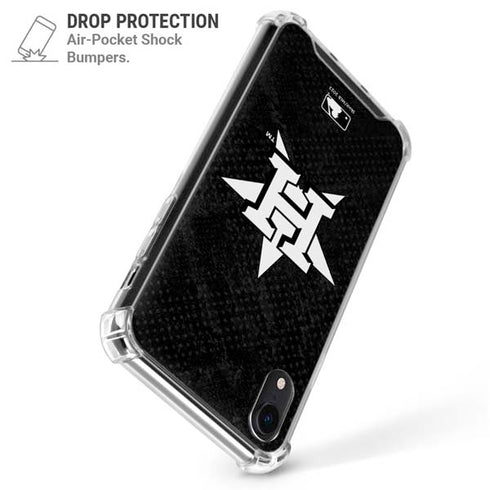 MLB Houston Astros Dark Wash iPhone XR Clear Case