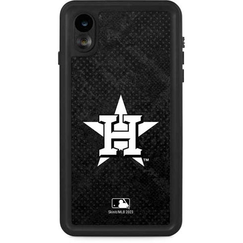 MLB Houston Astros Dark Wash iPhone XR Waterproof Case