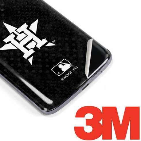 MLB Houston Astros Dark Wash Moto E5 Plus Skin