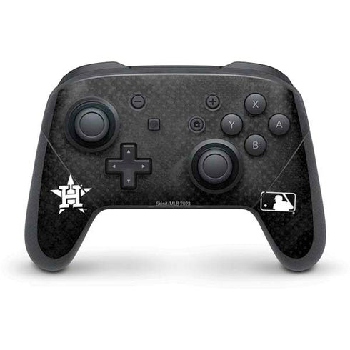 MLB Houston Astros Dark Wash Nintendo Switch Pro Controller Skin
