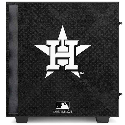 MLB Houston Astros Dark Wash NZXT H510 Compact ATX Mid-Tower Case Skin