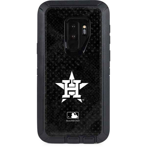MLB Houston Astros Dark Wash Otterbox Defender Galaxy Skin