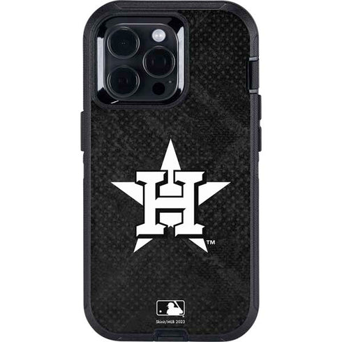 MLB Houston Astros Dark Wash Otterbox Defender iPhone Skin
