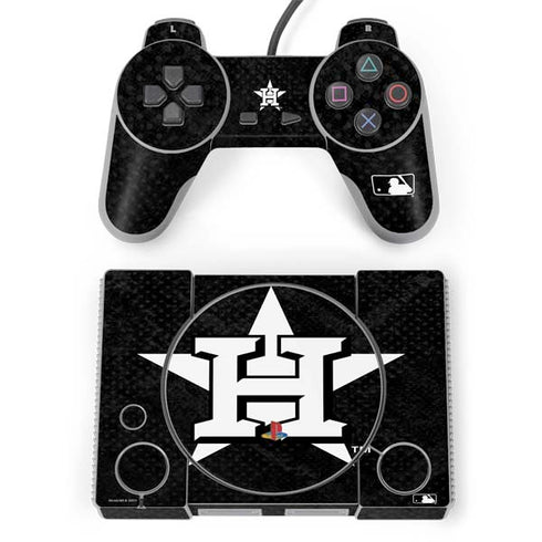 MLB Houston Astros Dark Wash PlayStation Classic Bundle Skin
