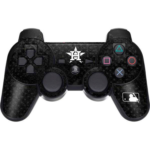 MLB Houston Astros Dark Wash PS3 Dual Shock wireless controller Skin