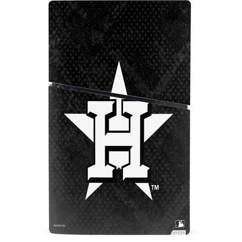MLB Houston Astros Dark Wash PS5 Slim Digital Edition Console Skin