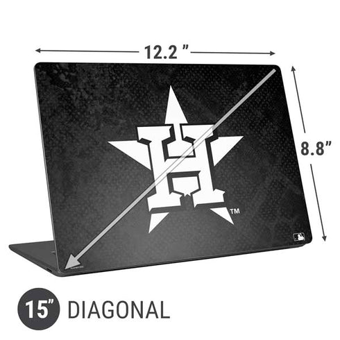 MLB Houston Astros Dark Wash Universal Laptop 15in (12.2 x 8.8in) Skin