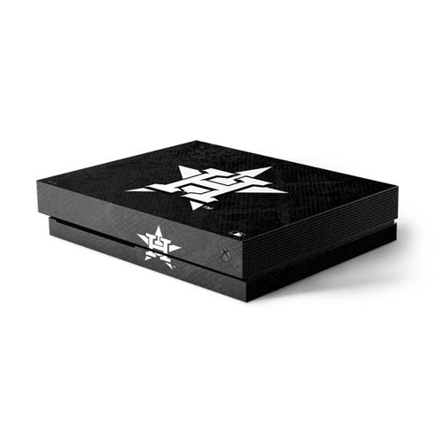 MLB Houston Astros Dark Wash Xbox One X Console Skin