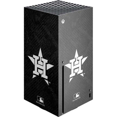 MLB Houston Astros Dark Wash Xbox Series X Console Skin