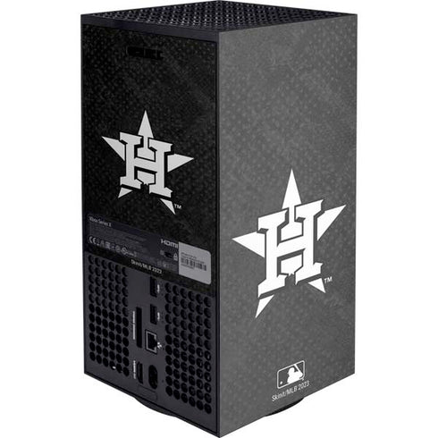 MLB Houston Astros Dark Wash Xbox Series X Console Skin