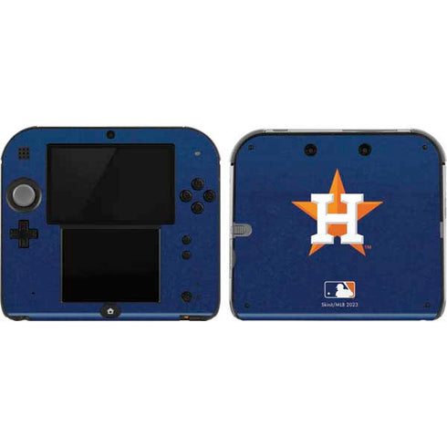 MLB Houston Astros Distressed Nintendo 2DS Skin