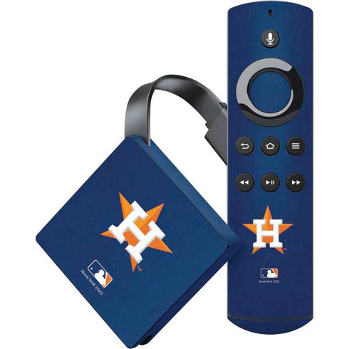 MLB Houston Astros Distressed Amazon Fire TV Skin