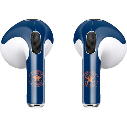 MLB Houston Astros Distressed Apple AirPods (3rd Gen 2021) Skin