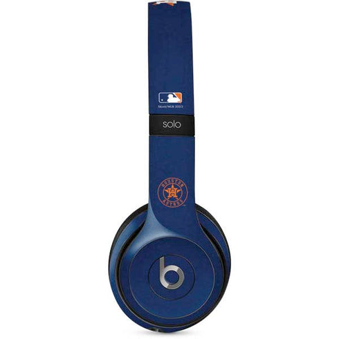 MLB Houston Astros Distressed Beats Solo 2 Wired Skin