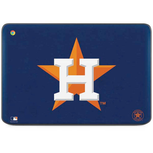 MLB Houston Astros Distressed HP Chromebook Skin