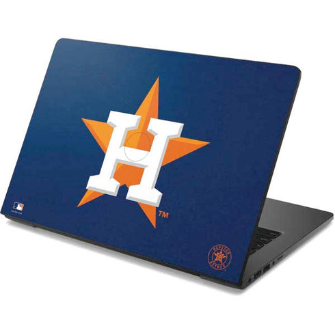 MLB Houston Astros Distressed Dell Chromebook Skin