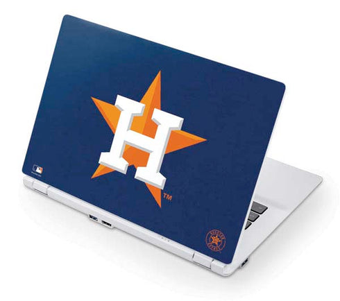 MLB Houston Astros Distressed Acer Chromebook Skin