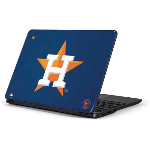 MLB Houston Astros Distressed Samsung Chromebook Skin