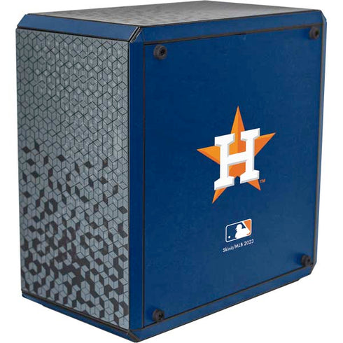 MLB Houston Astros Distressed Cooler Master MasterBox Q300L Mini Tower Skin