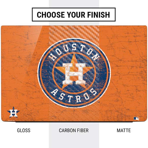 MLB Houston Astros Distressed Dell Vostro Skin
