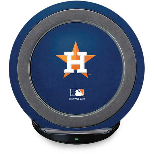 MLB Houston Astros Distressed Fast Charge Wireless Charging Stand Skin