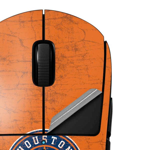 MLB Houston Astros Distressed G Pro Wireless Gaming Mouse Skin