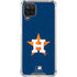 MLB Houston Astros Distressed Galaxy A12 Clear Case