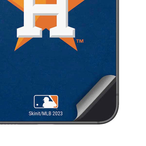 MLB Houston Astros Distressed Galaxy A14 5G Skin