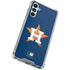 MLB Houston Astros Distressed Galaxy A15 5G Clear Case