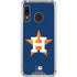 MLB Houston Astros Distressed Galaxy A30 Clear Case